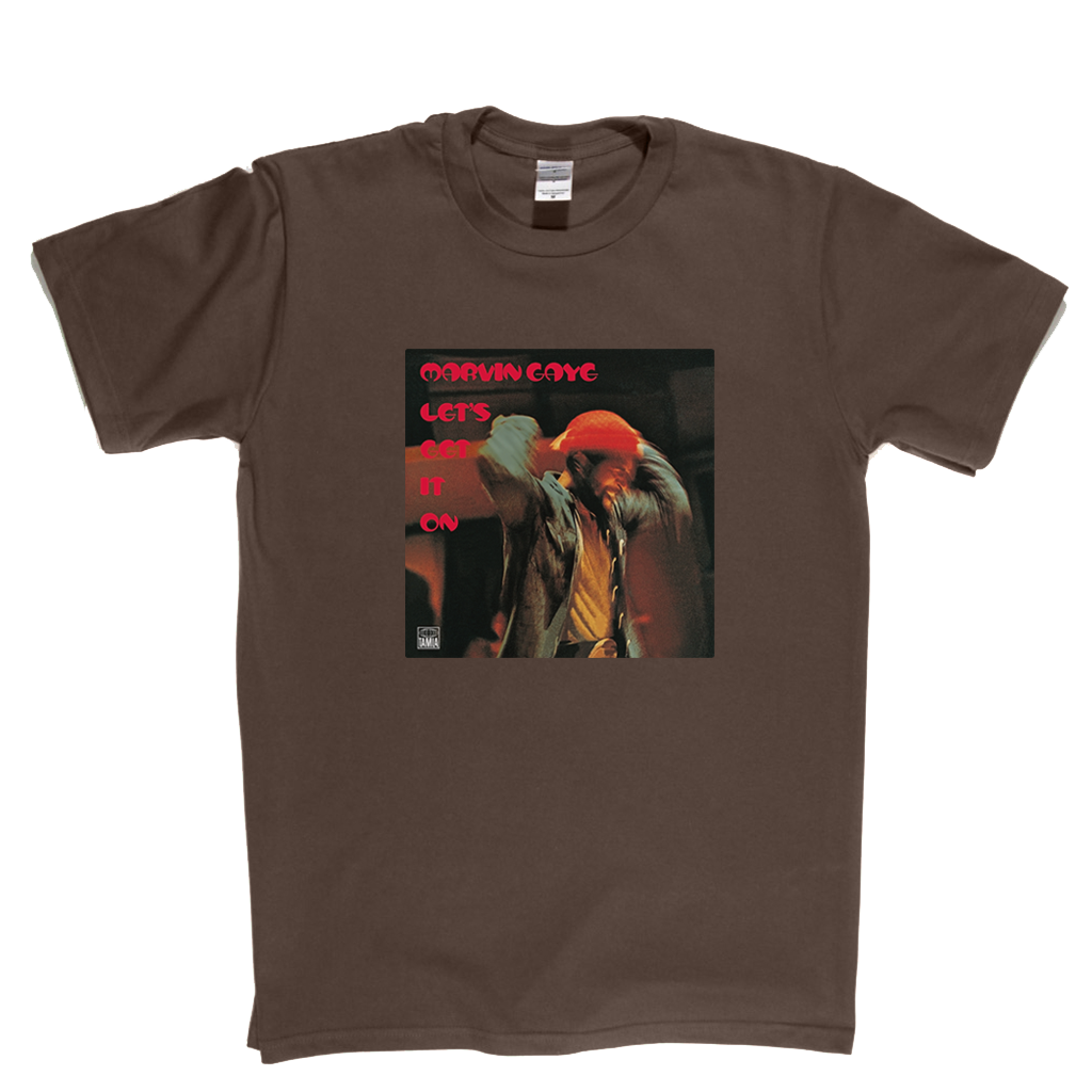 Marvin Gaye Lets Get It On Album T-Shirt