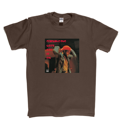 Marvin Gaye Lets Get It On Album T-Shirt