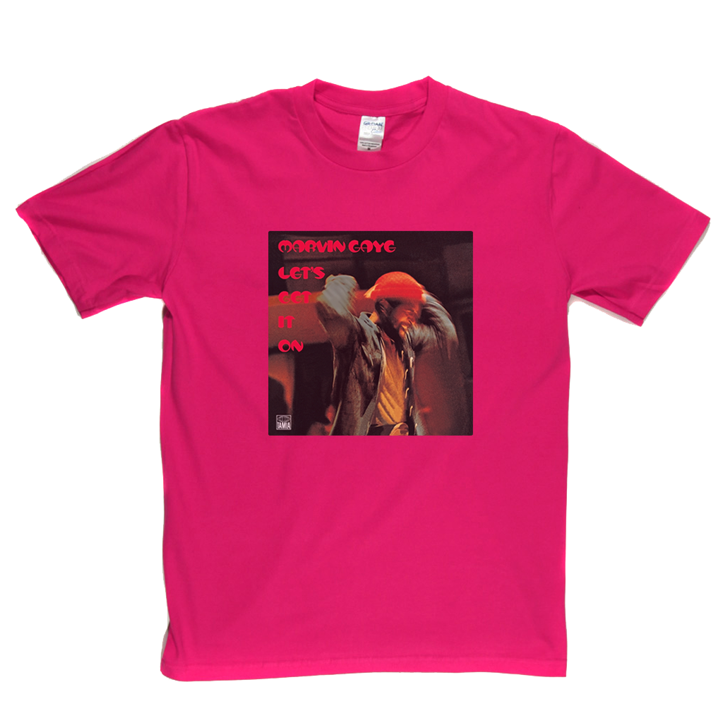 Marvin Gaye Lets Get It On Album T-Shirt