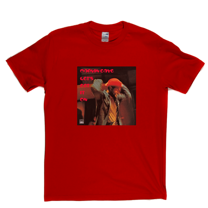 Marvin Gaye Lets Get It On Album T-Shirt