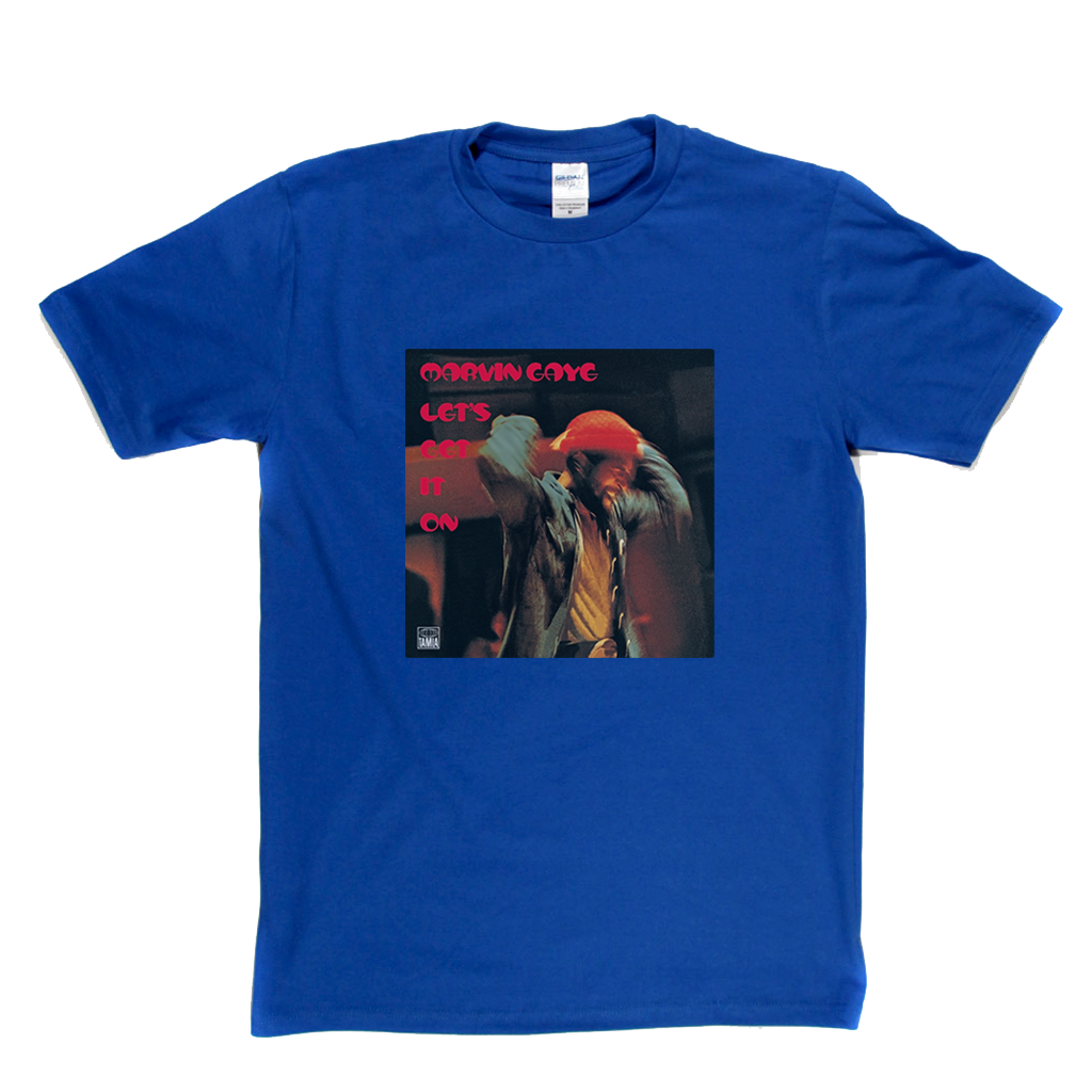 Marvin Gaye Lets Get It On Album T-Shirt