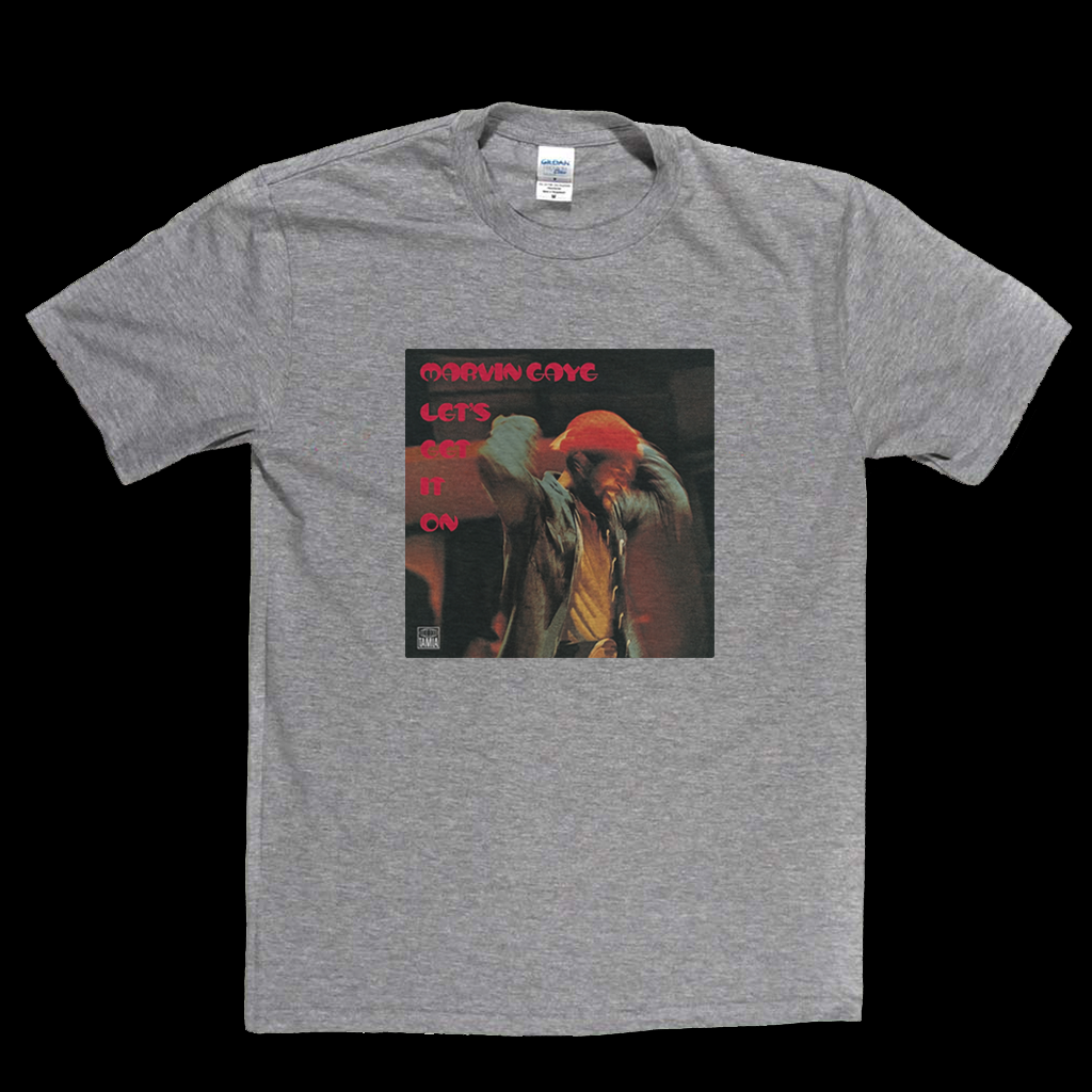 Marvin Gaye Lets Get It On Album T-Shirt