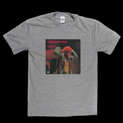 Marvin Gaye Lets Get It On Album T-Shirt
