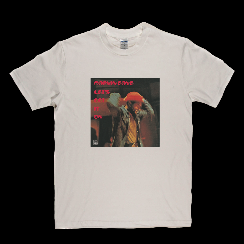 Marvin Gaye Lets Get It On Album T-Shirt