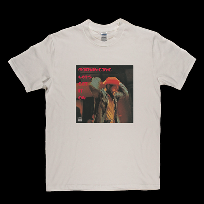 Marvin Gaye Lets Get It On Album T-Shirt