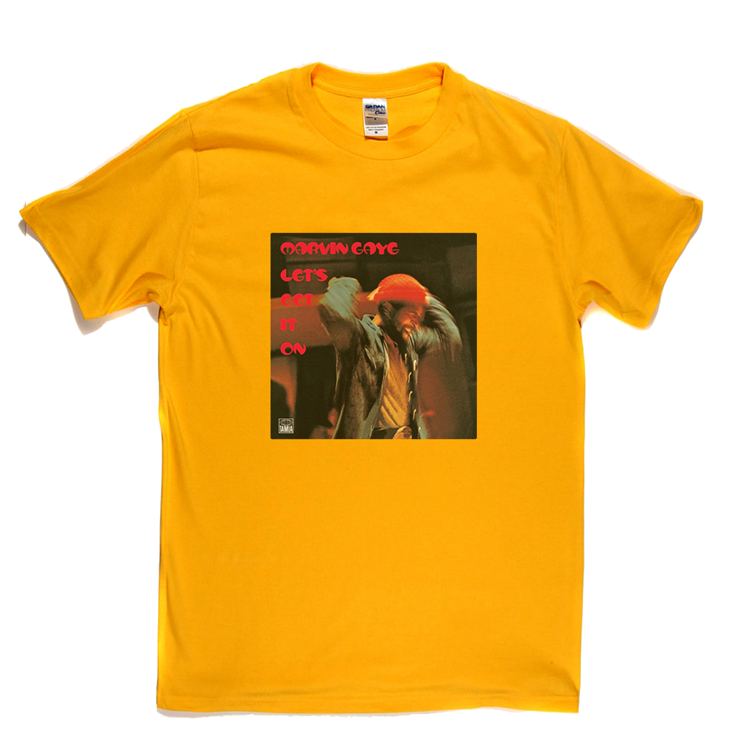 Marvin Gaye Lets Get It On Album T-Shirt