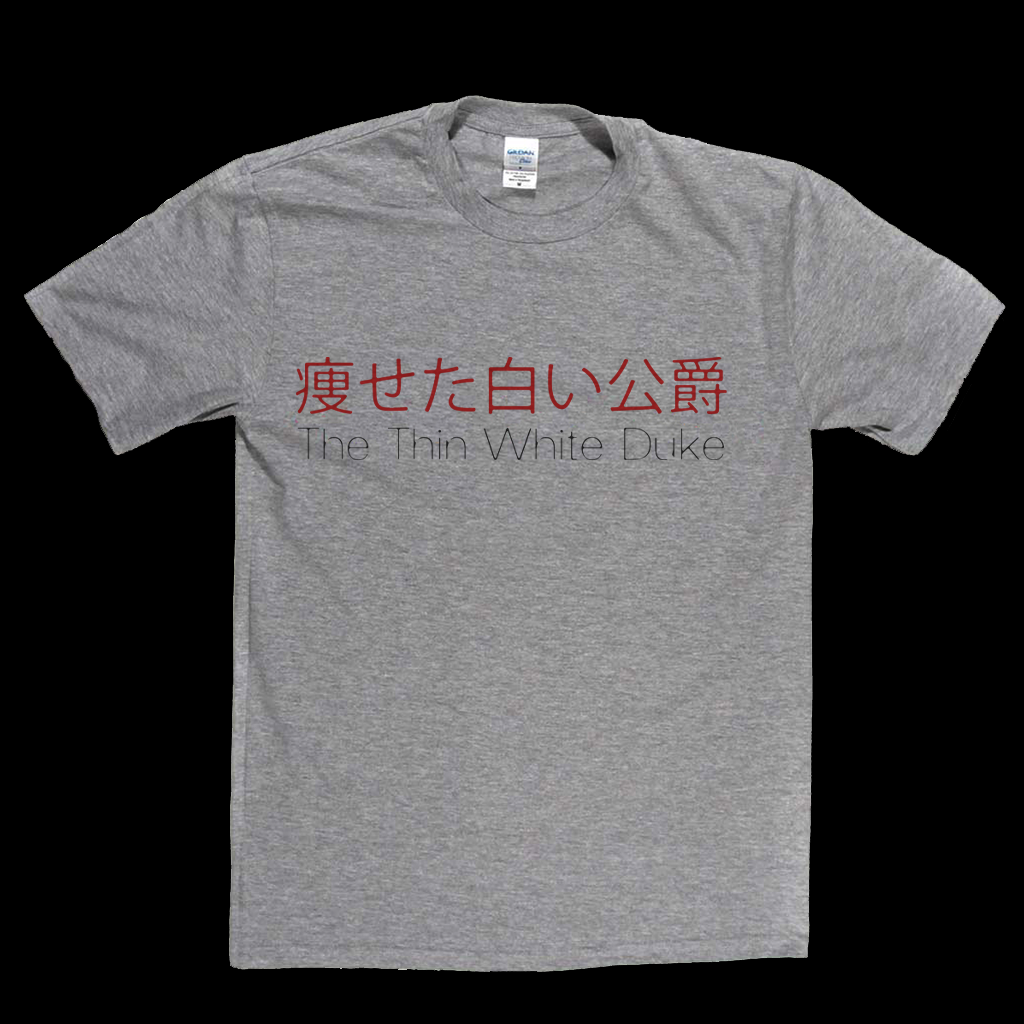 The Thin White Duke Japanese T-Shirt