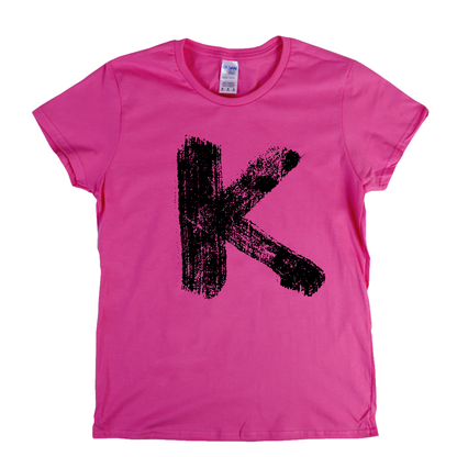 Letter K Womens T-Shirt