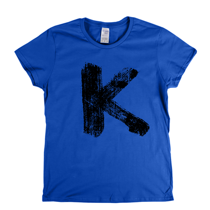 Letter K Womens T-Shirt