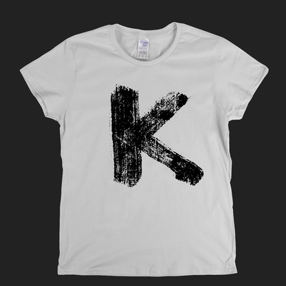 Letter K Womens T-Shirt