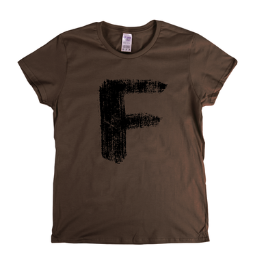 Letter F Womens T-Shirt