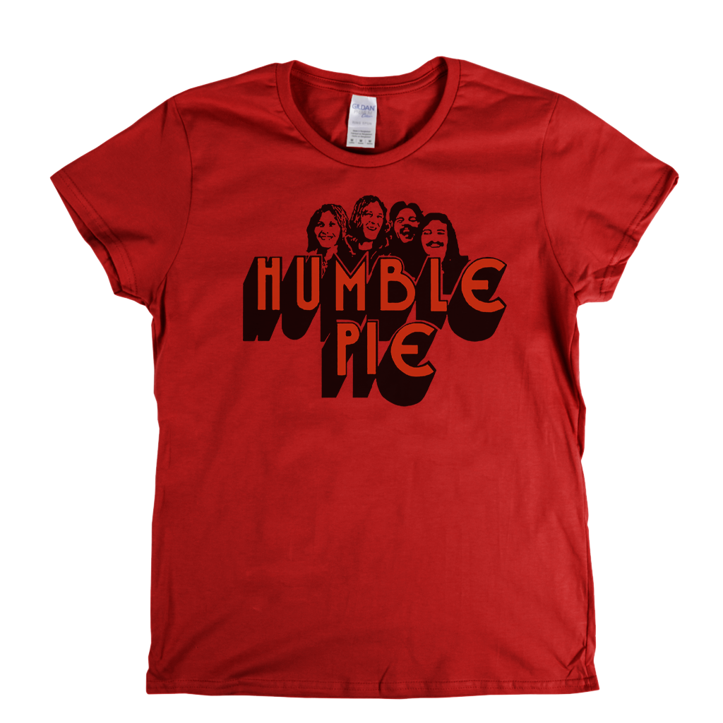 Humble Pie Portrait Womens T-Shirt