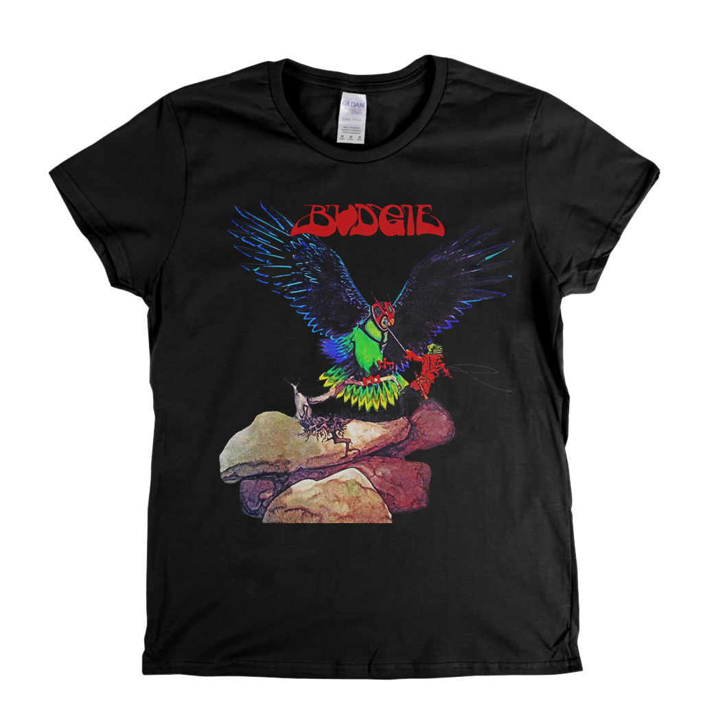Budgie Never Turn Your Back Womens T-Shirt
