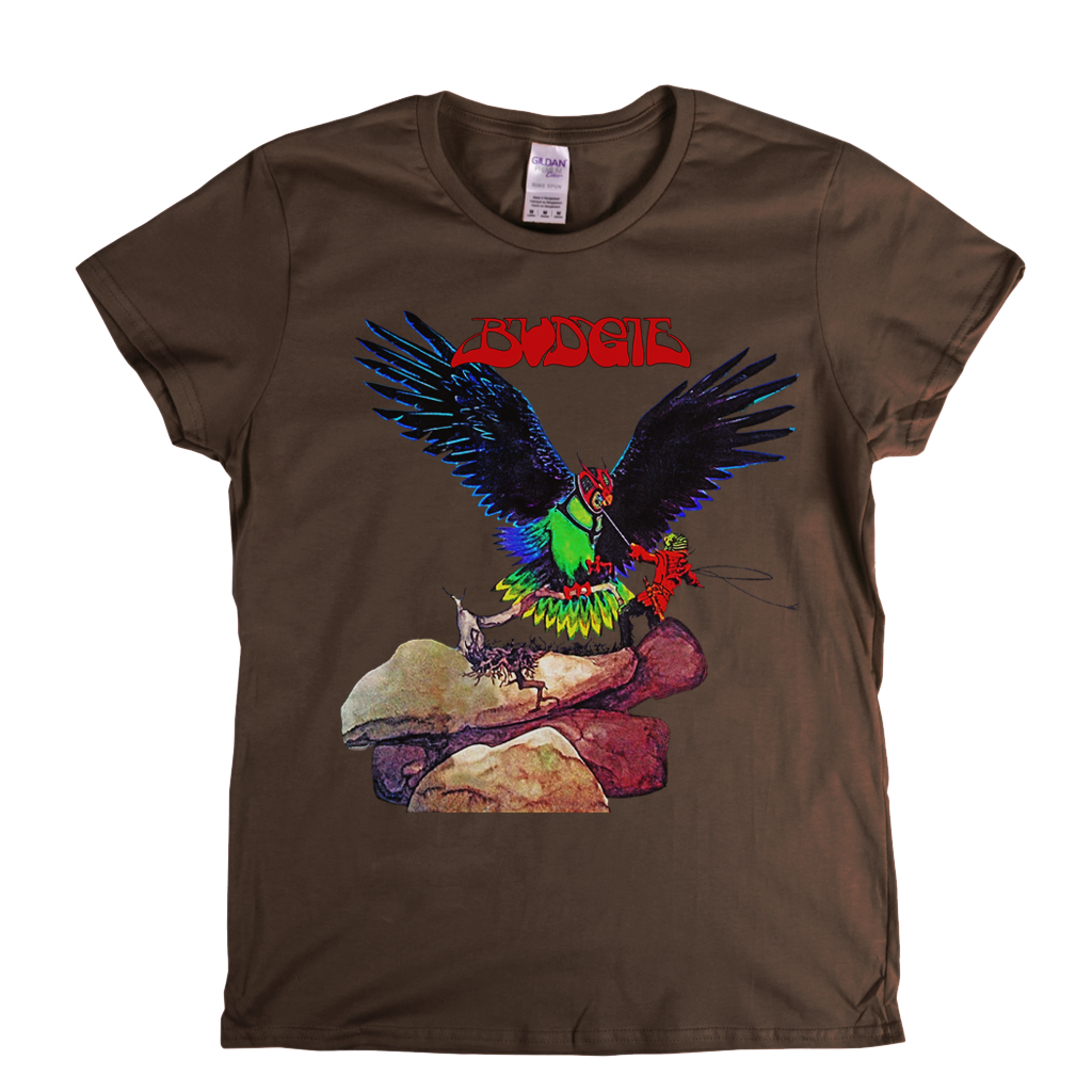 Budgie Never Turn Your Back Womens T-Shirt