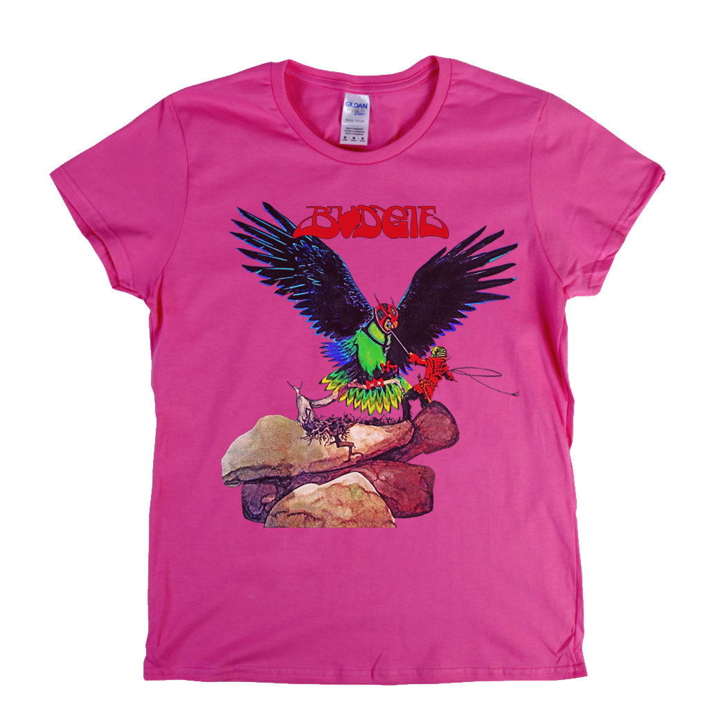 Budgie Never Turn Your Back Womens T-Shirt