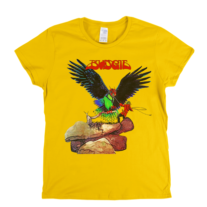 Budgie Never Turn Your Back Womens T-Shirt
