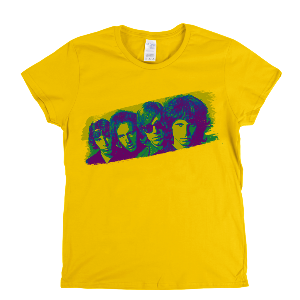 The Doors Portraits Womens T-Shirt