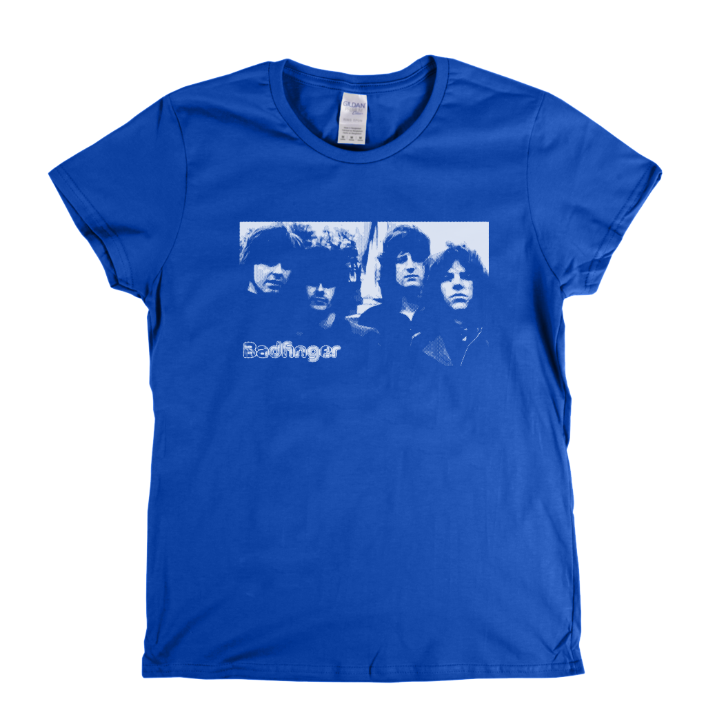 Portrait Of Badfinger Womens T-Shirt