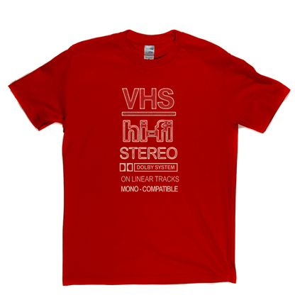 VHS Hi-Fi Stereo T-Shirt
