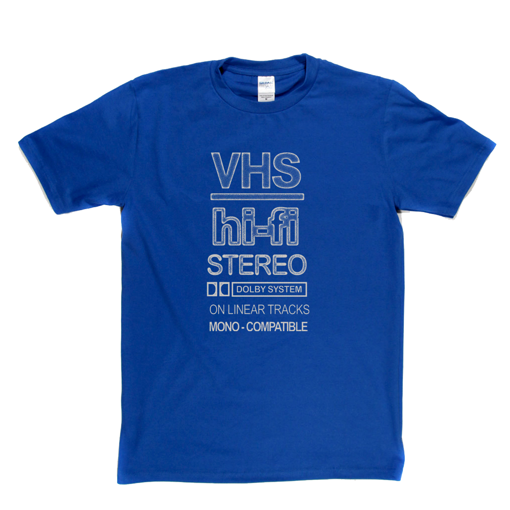 VHS Hi-Fi Stereo T-Shirt
