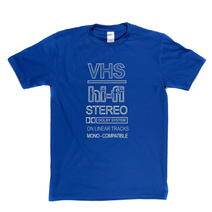 VHS Hi-Fi Stereo T-Shirt