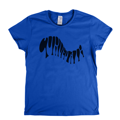 Curved Air Text Womens T-Shirt