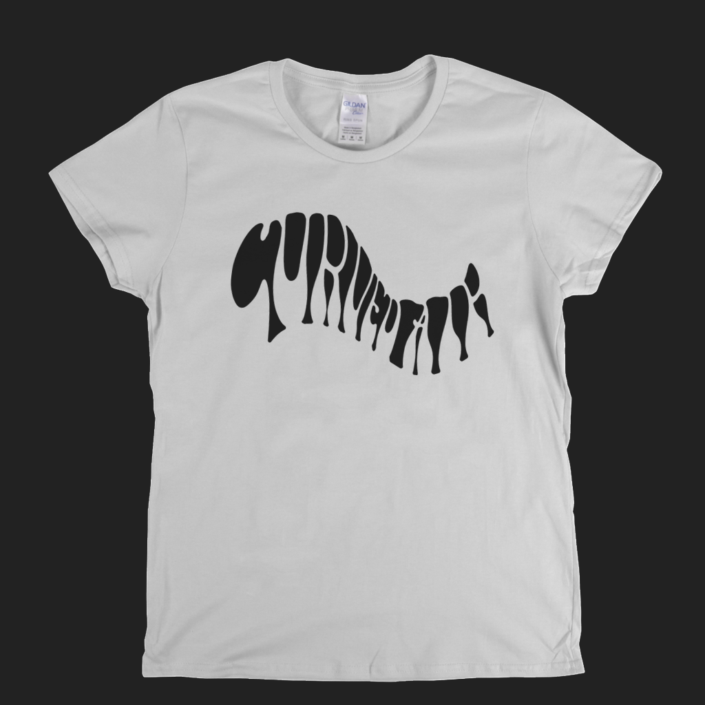 Curved Air Text Womens T-Shirt