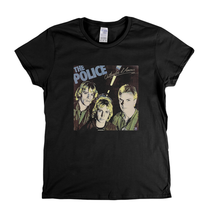 The Police Outlandos Damour Womens T-Shirt