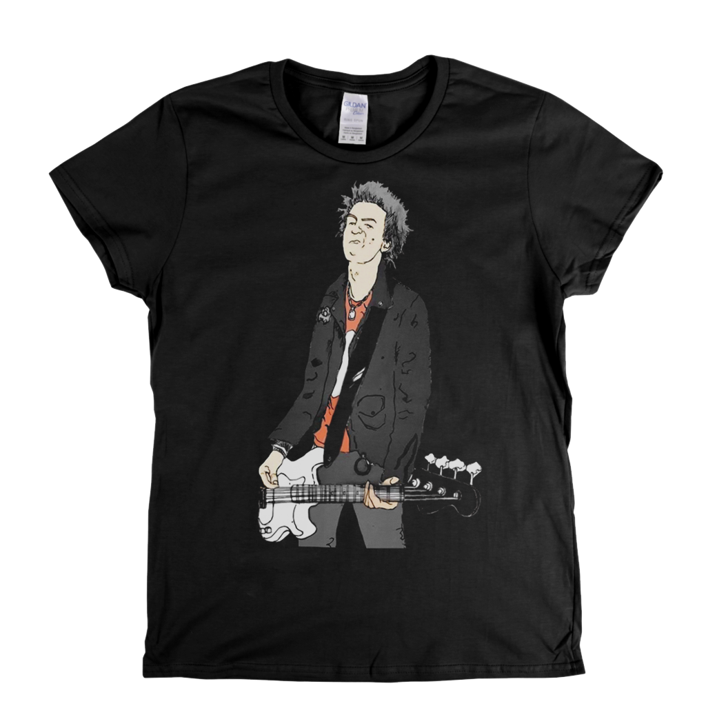 Sid Vicious Art Womens T-Shirt