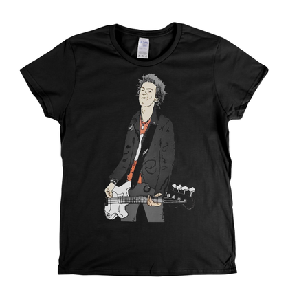 Sid Vicious Art Womens T-Shirt