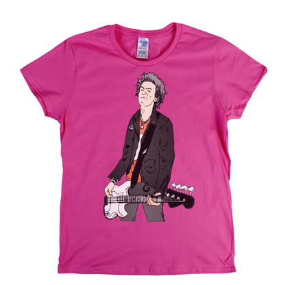 Sid Vicious Art Womens T-Shirt