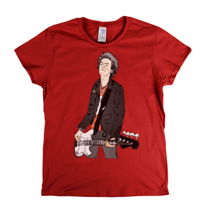 Sid Vicious Art Womens T-Shirt