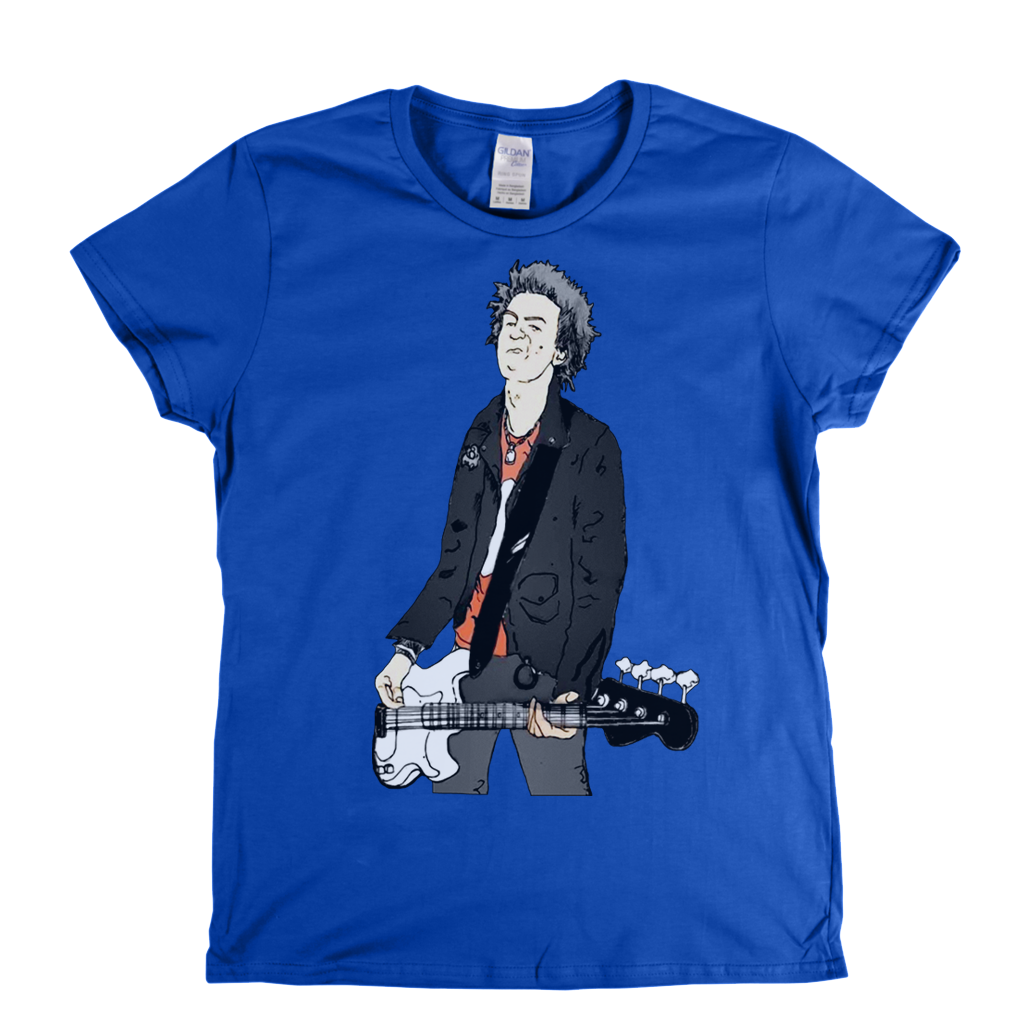 Sid Vicious Art Womens T-Shirt