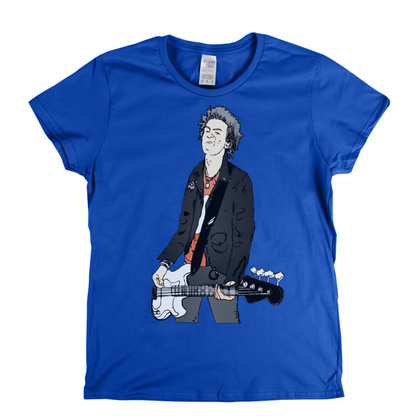 Sid Vicious Art Womens T-Shirt