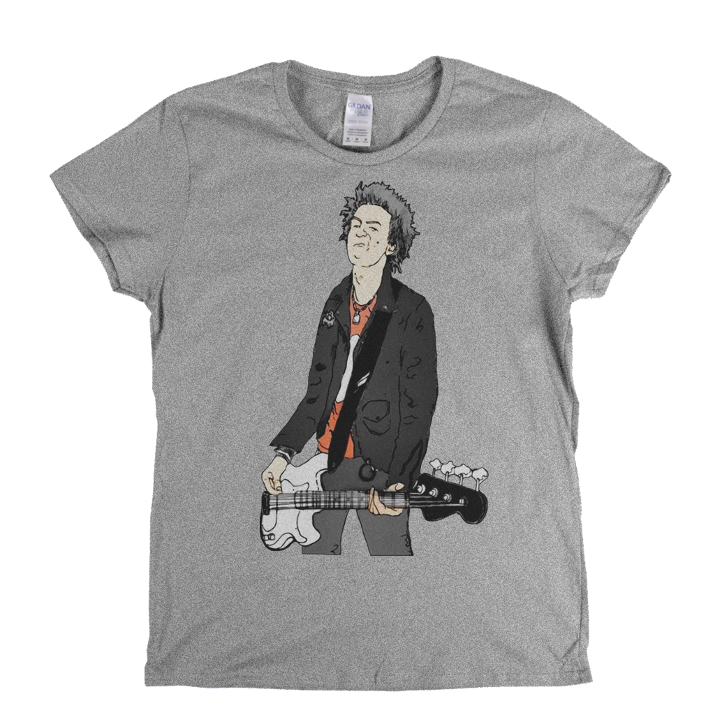Sid Vicious Art Womens T-Shirt