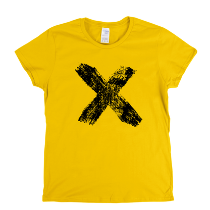 Letter X Womens T-Shirt