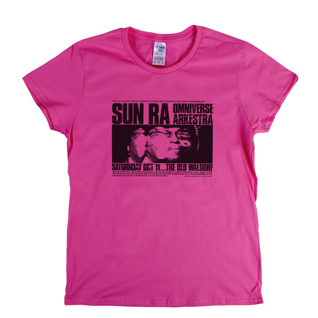 Sun Ra Poster Womens T-Shirt