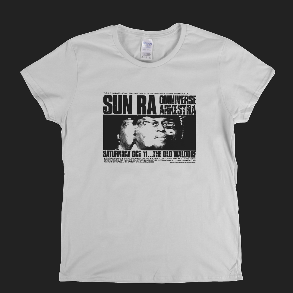 Sun Ra Poster Womens T-Shirt