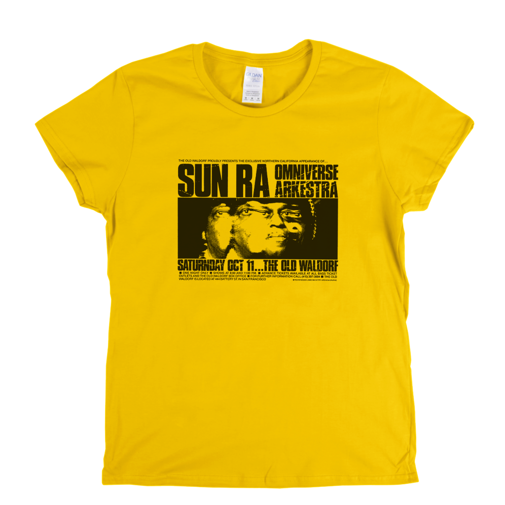 Sun Ra Poster Womens T-Shirt