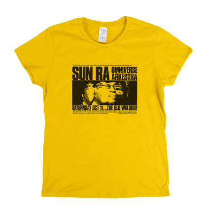 Sun Ra Poster Womens T-Shirt