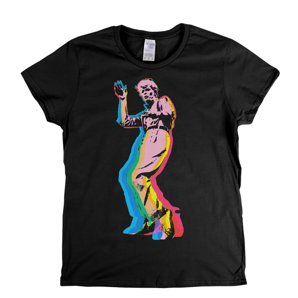 Bowie Lets Dance Promo Womens T-Shirt