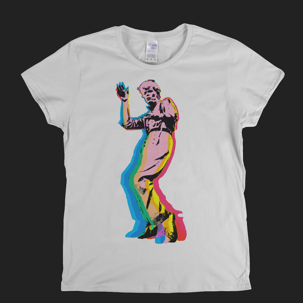 Bowie Lets Dance Promo Womens T-Shirt