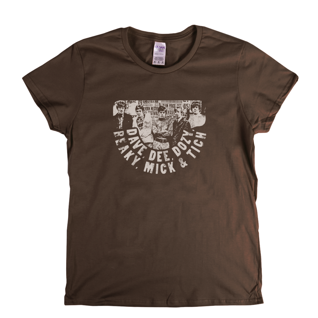 Dave Dee Dozy Beaky Mick And Tich Womens T-Shirt
