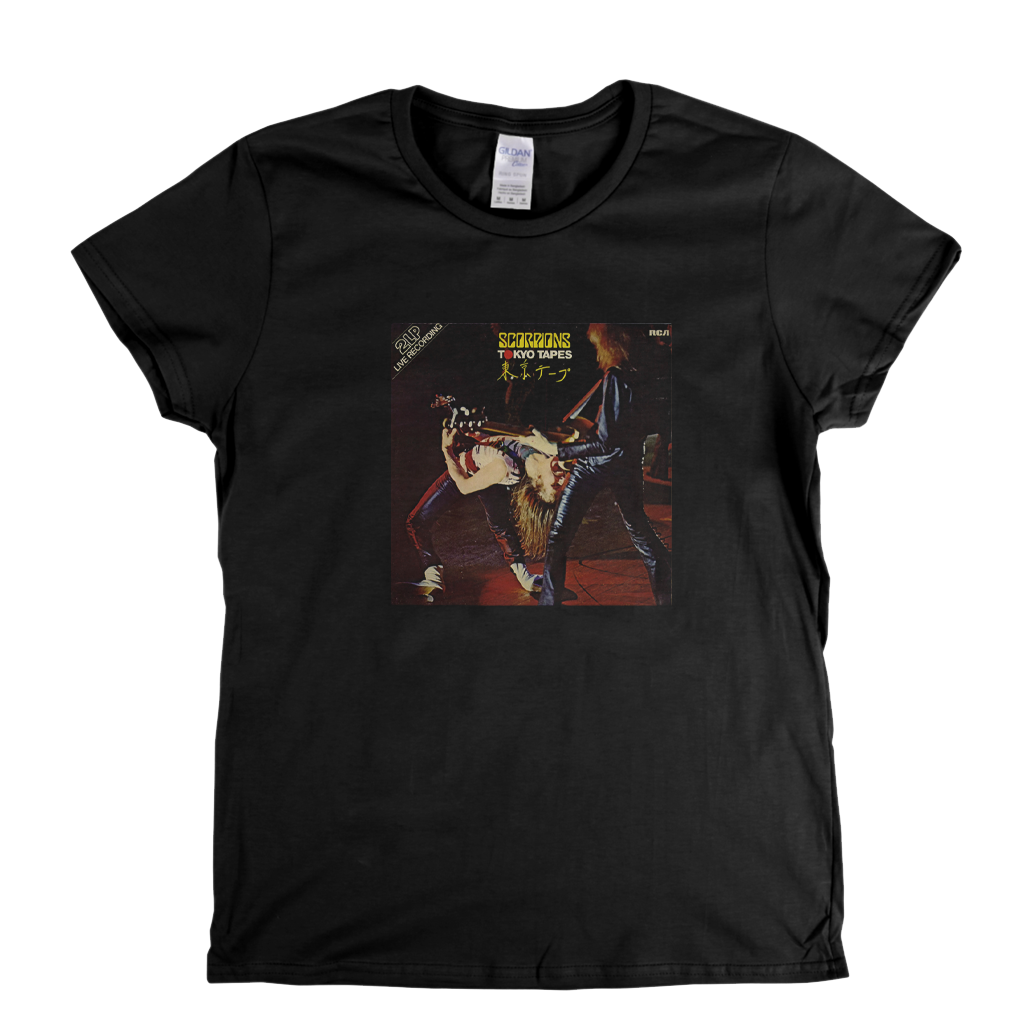 Scorpions Tokyo Tapes Womens T-Shirt