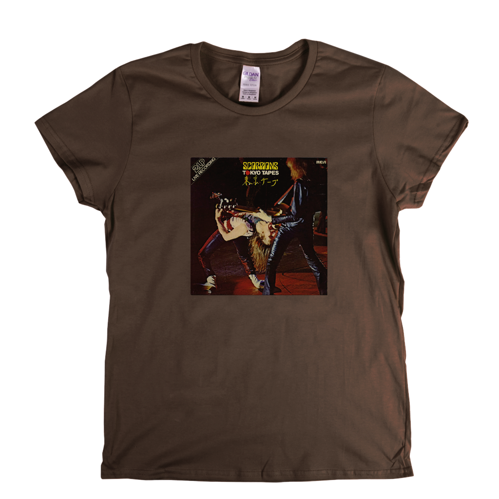 Scorpions Tokyo Tapes Womens T-Shirt