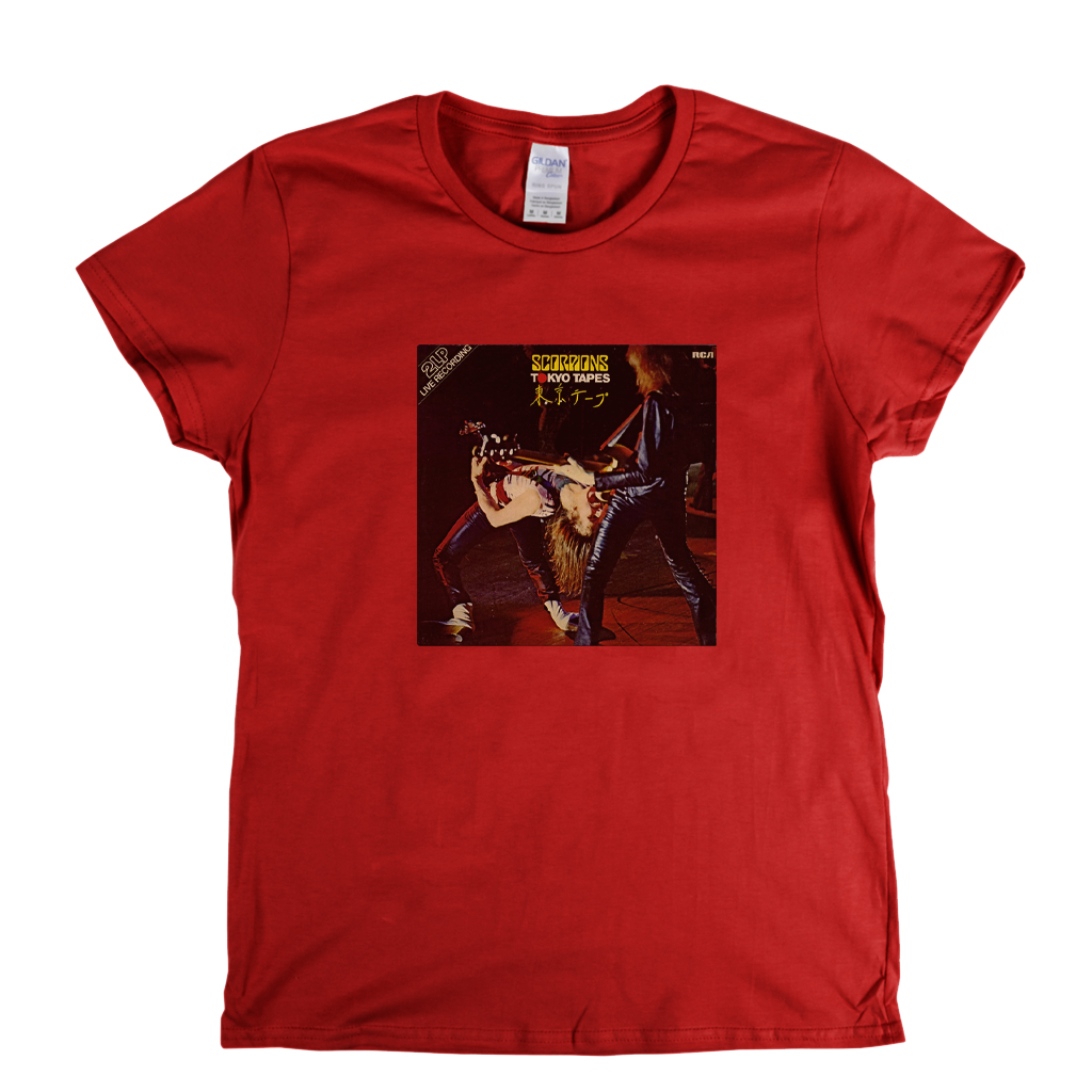 Scorpions Tokyo Tapes Womens T-Shirt