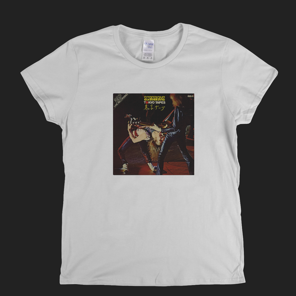 Scorpions Tokyo Tapes Womens T-Shirt
