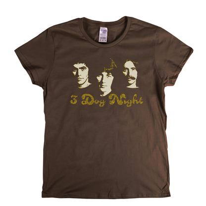 Portrait Of 3 Dog Night Womens T-Shirt