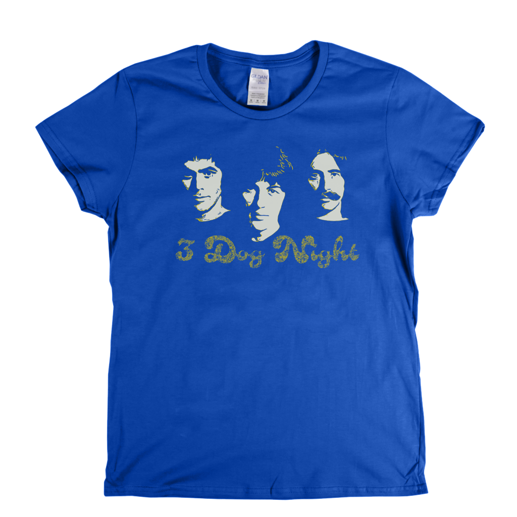 Portrait Of 3 Dog Night Womens T-Shirt