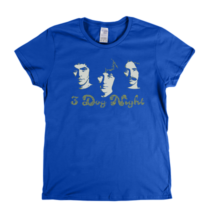 Portrait Of 3 Dog Night Womens T-Shirt